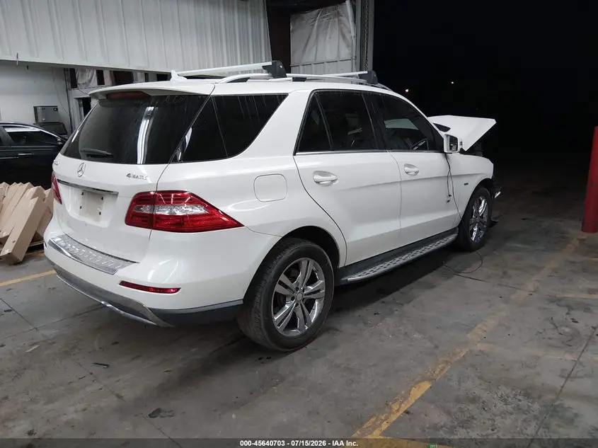 2012 MERCEDES-BENZ ML 350 4MATIC