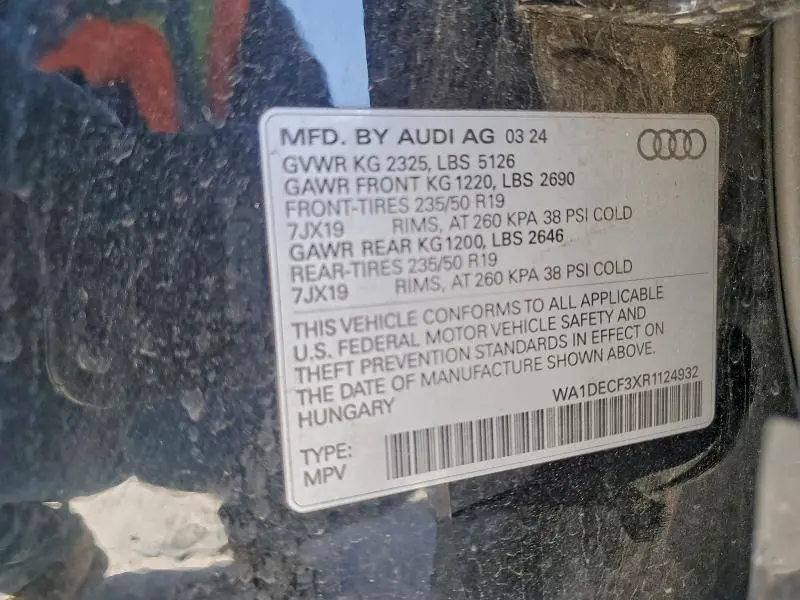 2024 AUDI Q3 PREMIUM S LINE 45  