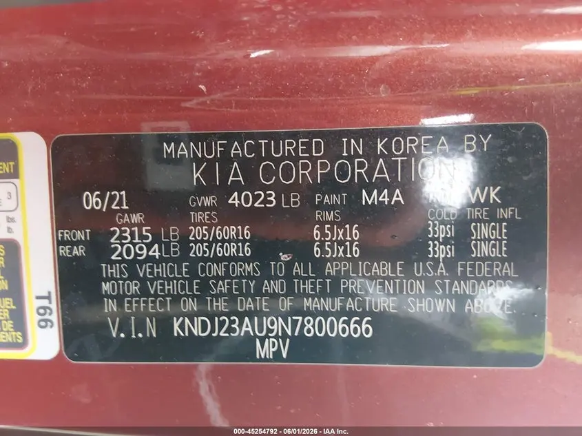 2022 KIA SOUL LX