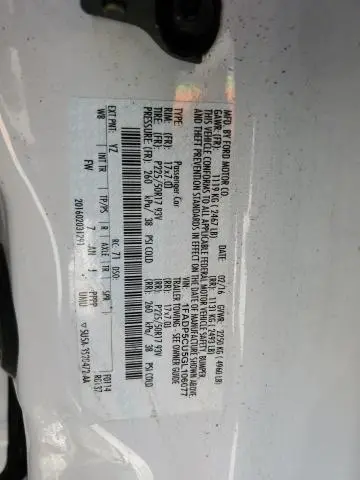 2016 FORD C-MAX PREMIUM SEL  