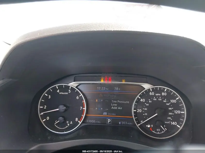 2022 NISSAN ALTIMA SV FWD