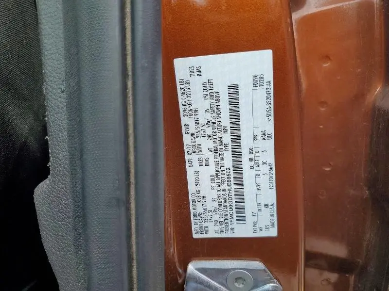 2017 FORD ESCAPE SE  