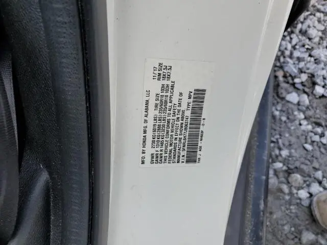 2018 HONDA ODYSSEY EXL  