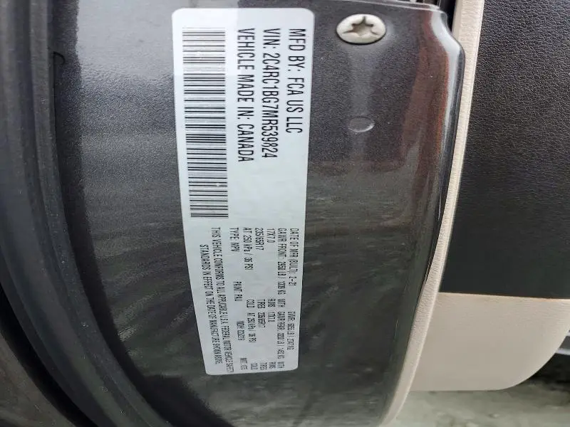 2021 CHRYSLER PACIFICA TOURING L  