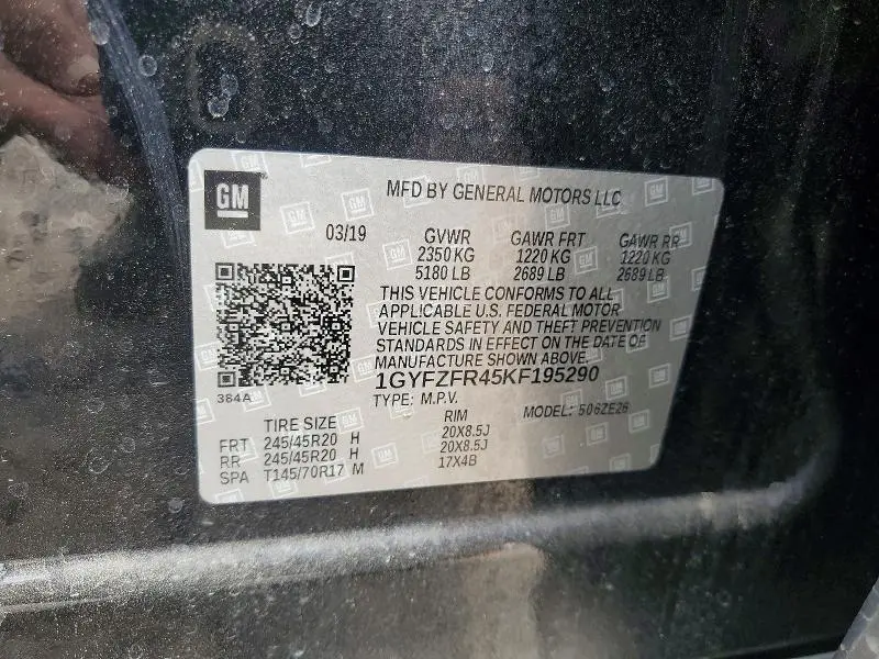 2019 CADILLAC XT4 SPORT  