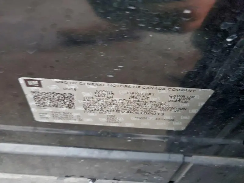 2019 CHEVROLET EQUINOX LT  