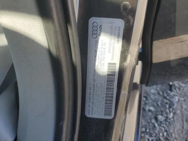 2012 AUDI A6 PREMIUM PLUS  