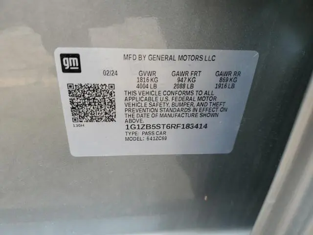 2024 CHEVROLET MALIBU LS  