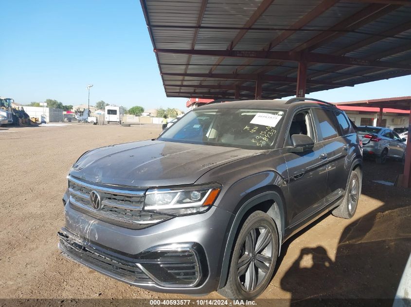 2021 VOLKSWAGEN ATLAS 3.6L V6 SE W/TECHNOLOGY R-LINE