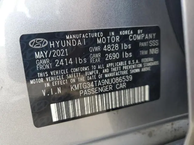 2022 GENESIS G70 BASE  