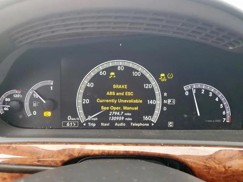 2010 MERCEDES-BENZ S 550 4MATIC  