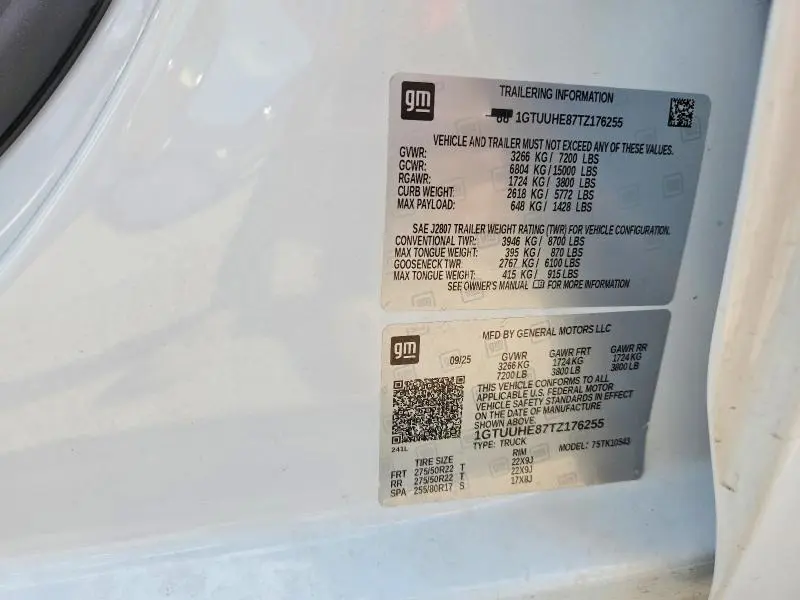 2026 GMC SIERRA K1500 DENALI ULTIMATE  