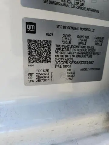 2025 CHEVROLET SILVERADO K1500 LT-L  