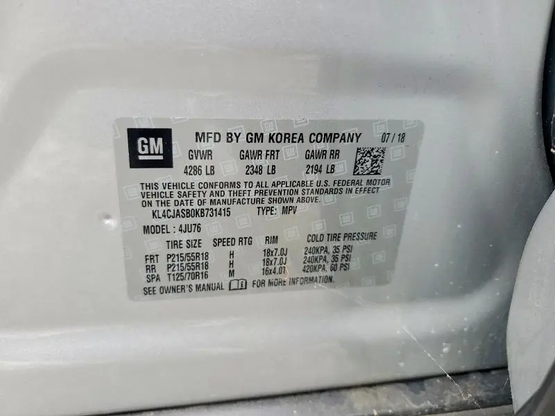 2019 BUICK ENCORE PREFERRED  