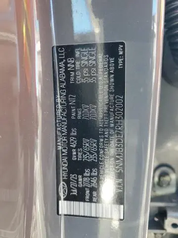 2024 HYUNDAI TUCSON SEL  