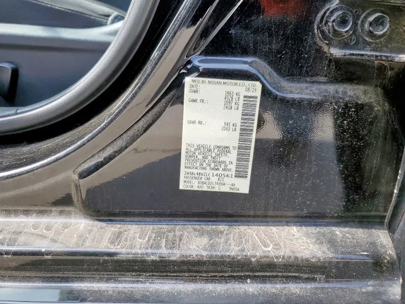 2020 NISSAN ALTIMA S