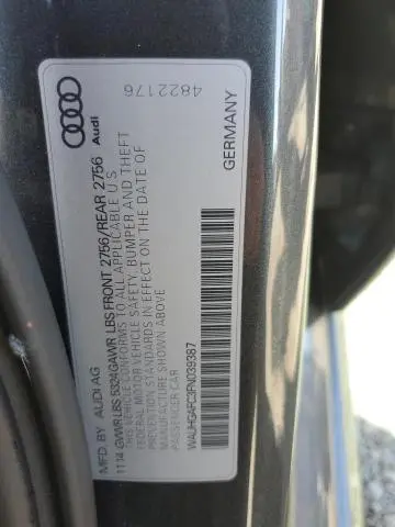 2015 AUDI A6 PRESTIGE  