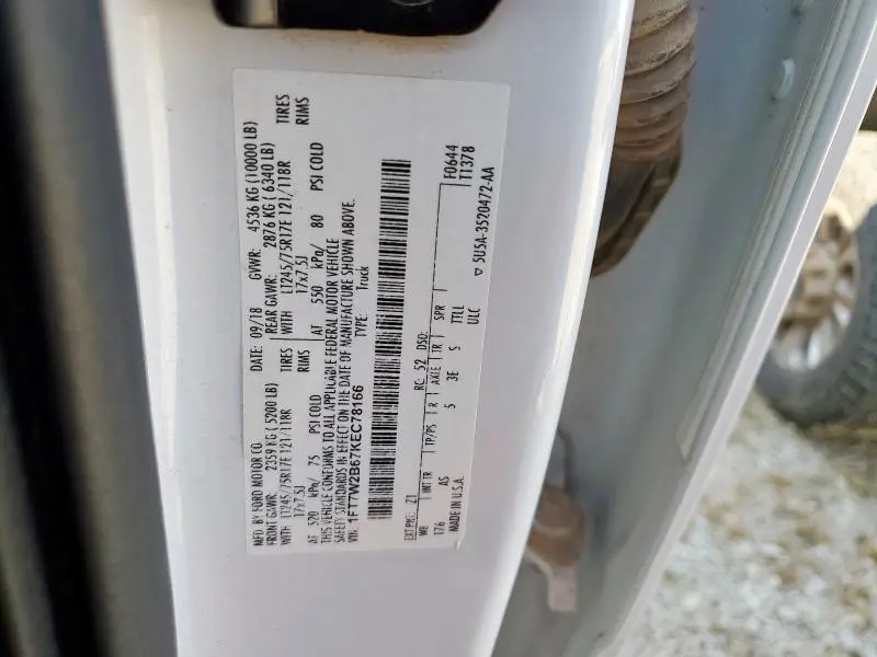 2019 FORD F250 SUPER DUTY  