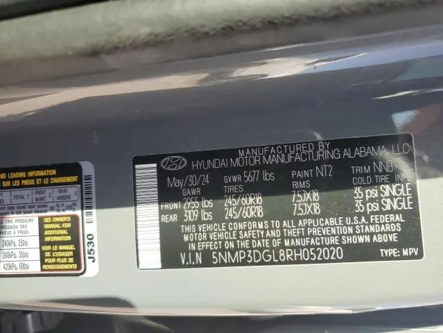 2024 HYUNDAI SANTA FE XRT  