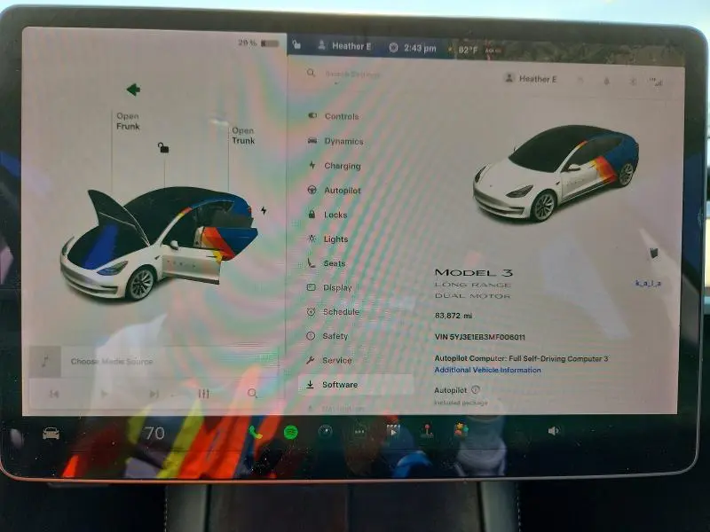 2021 TESLA MODEL 3   