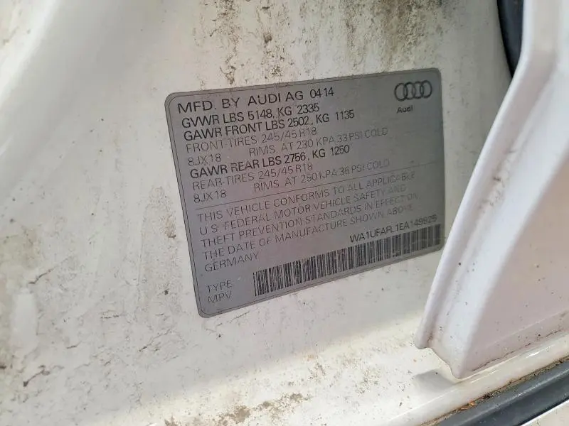 2014 AUDI A4 ALLROAD PREMIUM PLUS  