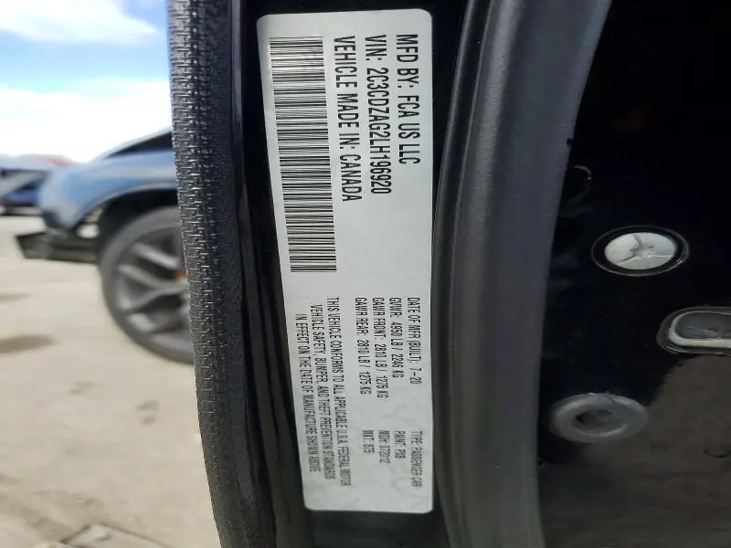 2020 DODGE CHALLENGER SXT  