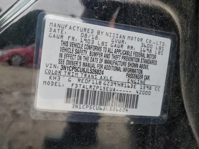 2018 NISSAN KICKS S  