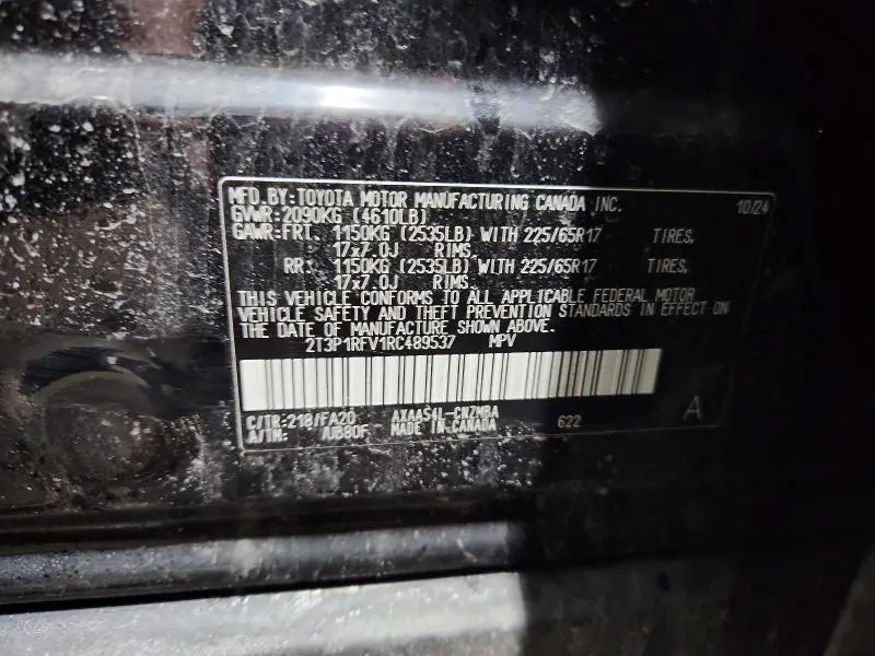 2024 TOYOTA RAV4 XLE  