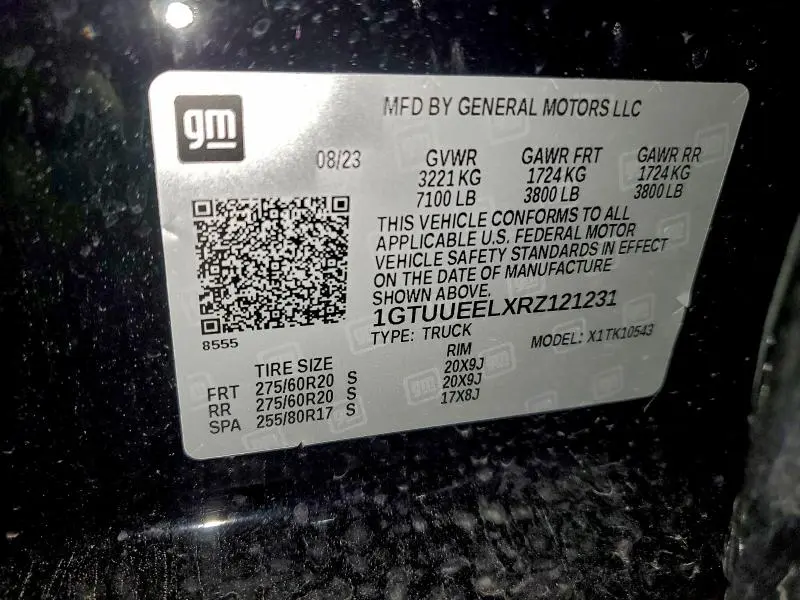 2024 GMC SIERRA K1500 AT4  