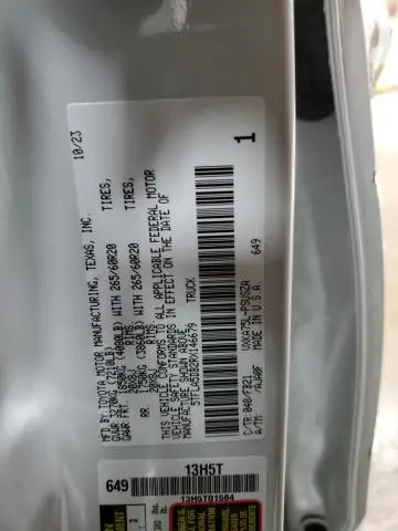 2024 TOYOTA TUNDRA CREWMAX SR  