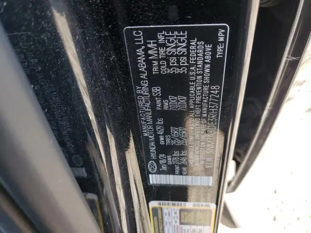 2024 HYUNDAI TUCSON SE  