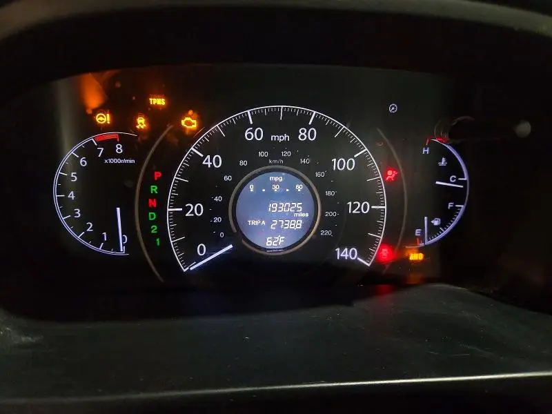 2012 HONDA CR-V EXL  