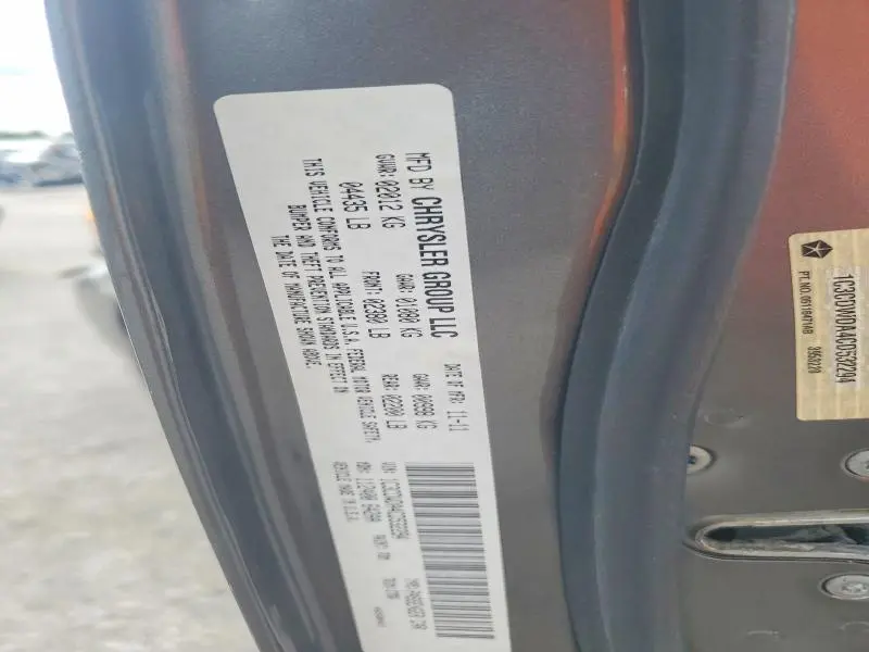 2012 DODGE CALIBER SXT  