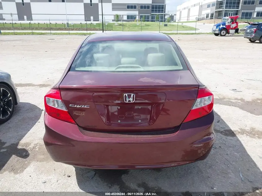 2012 HONDA CIVIC LX