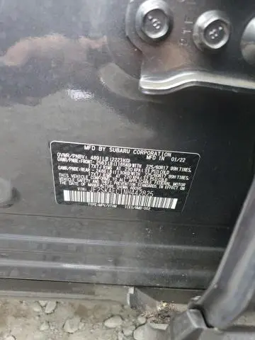 2022 SUBARU FORESTER PREMIUM  