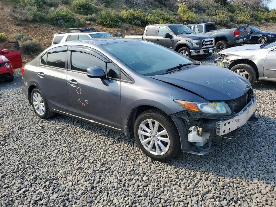 2012 HONDA CIVIC EXL  