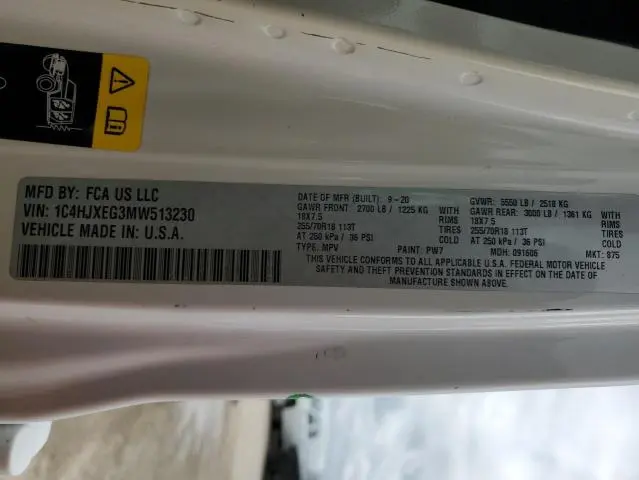 2021 JEEP WRANGLER UNLIMITED SAHARA  