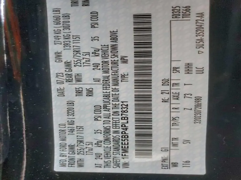 2023 FORD BRONCO BASE  