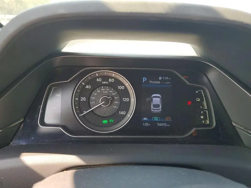 2021 HYUNDAI IONIQ BLUE  