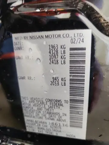2024 NISSAN ALTIMA SR  