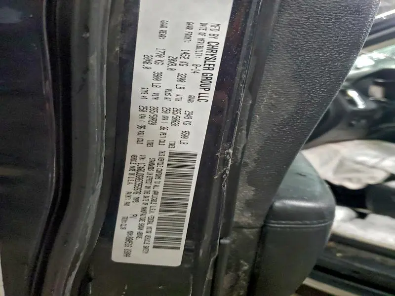 2014 DODGE DURANGO LIMITED  