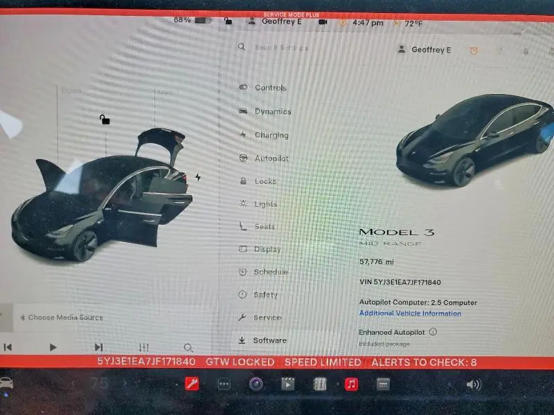 2018 TESLA MODEL 3   