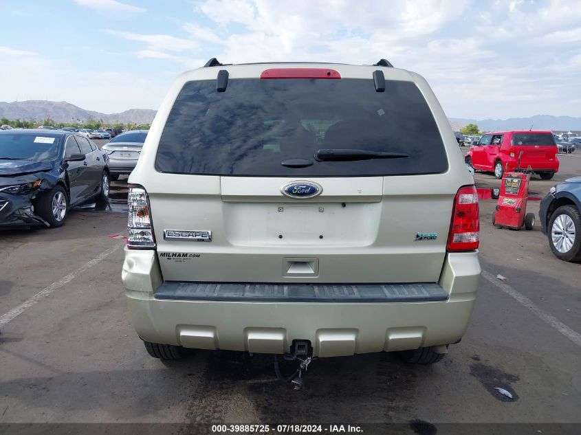 2012 FORD ESCAPE XLT