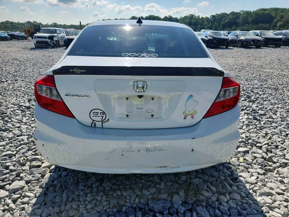 2012 HOND CIVIC LX   