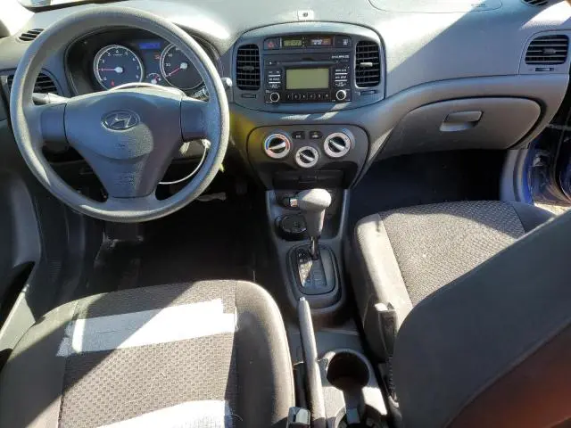 2010 HYUNDAI ACCENT BLUE  