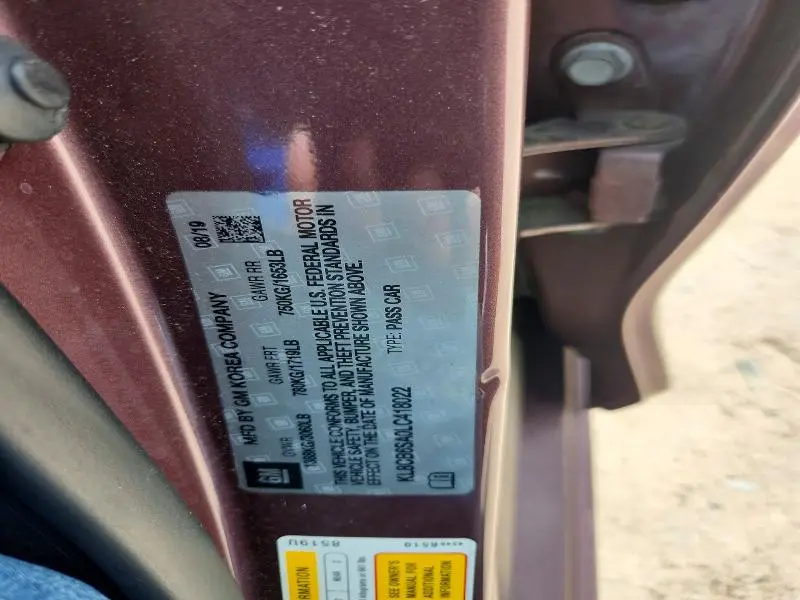 2020 CHEVROLET SPARK LS  