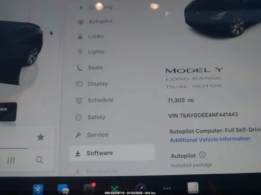 2022 TESLA MODEL Y LONG RANGE DUAL MOTOR ALL-WHEEL DRIVE