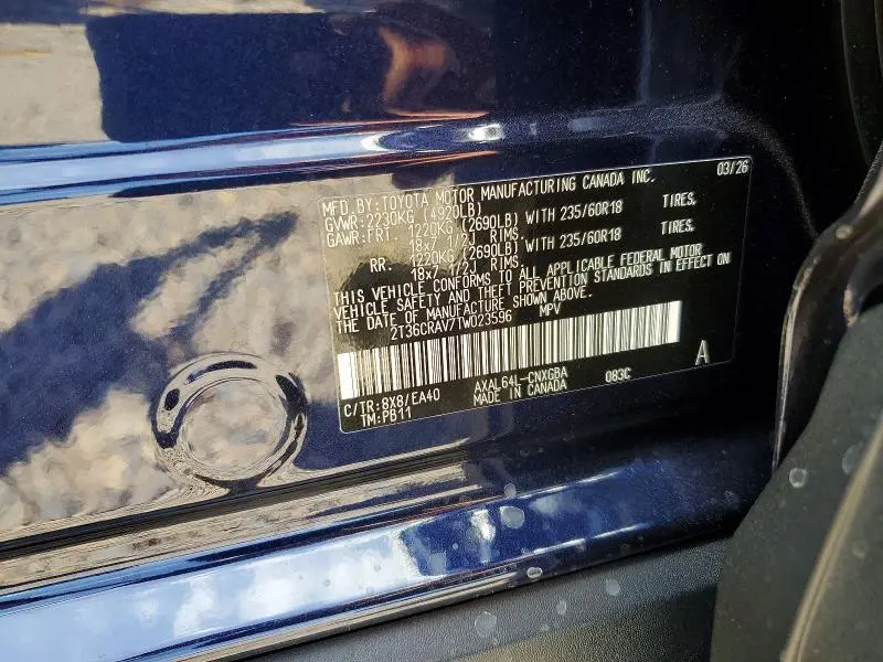 2026 TOYOTA RAV4 LIMITED  