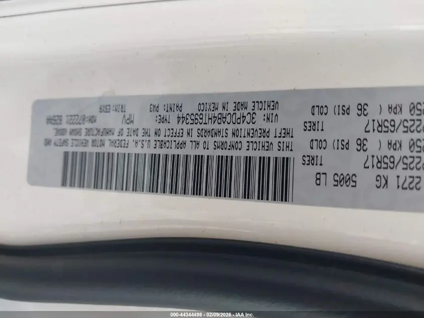 2017 DODGE JOURNEY SE