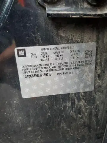 2018 CHEVROLET CRUZE LS  